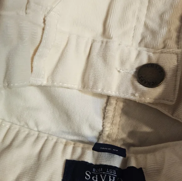 Women's Cream Chaps Corduroy Pants Size 14R - Picture 11 of 13
